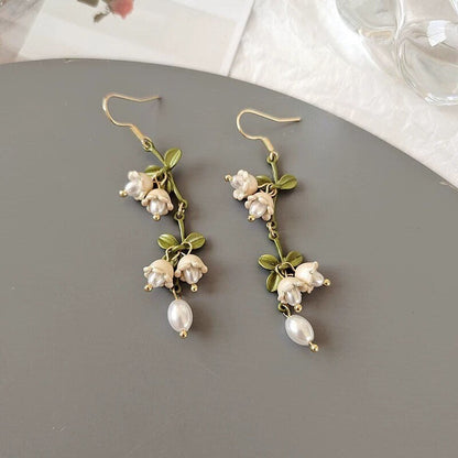 Lily of the Valley Dangle Earrings