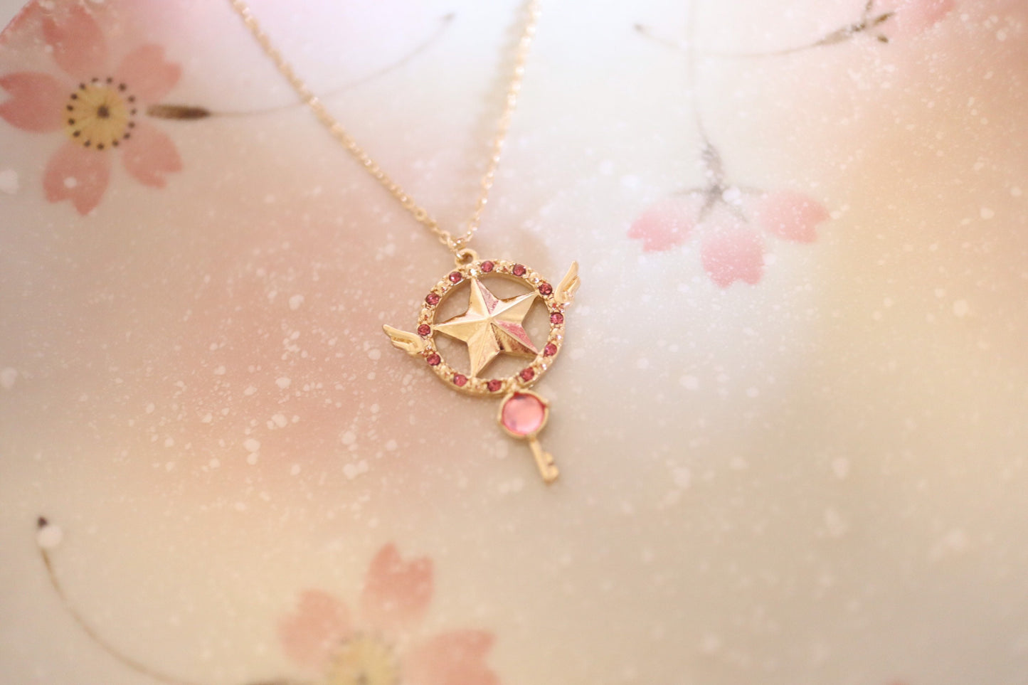 Cardcaptor Sakura Inspired Magic Girl Ward Necklace