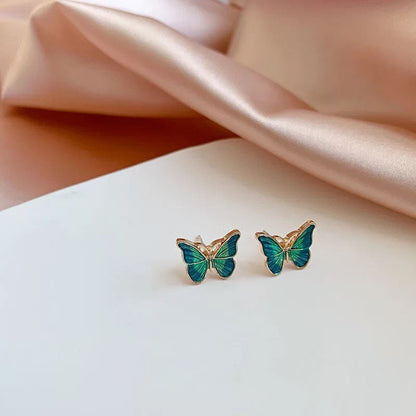 Butterfly Stud Earrings, 3 colors