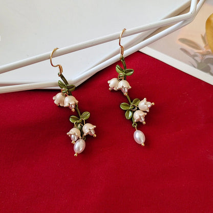 Lily of the Valley Dangle Earrings