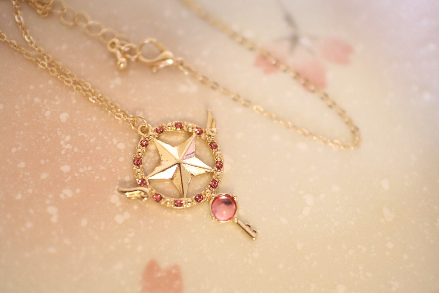 Cardcaptor Sakura Inspired Magic Girl Ward Necklace