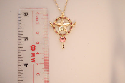 Cardcaptor Sakura Inspired Magic Girl Ward Necklace