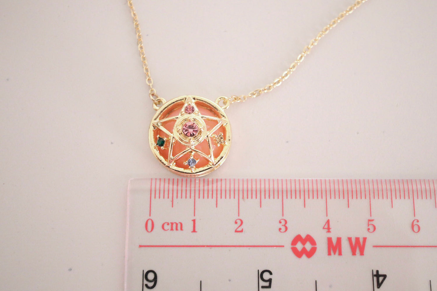 Sailor Moon Inspired Star Compact Necklace