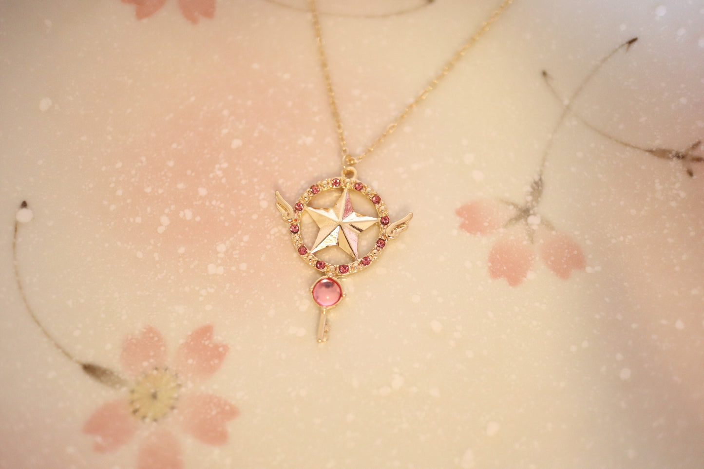 Cardcaptor Sakura Inspired Magic Girl Ward Necklace