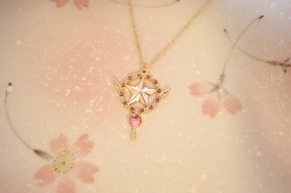 Cardcaptor Sakura Inspired Magic Girl Ward Necklace