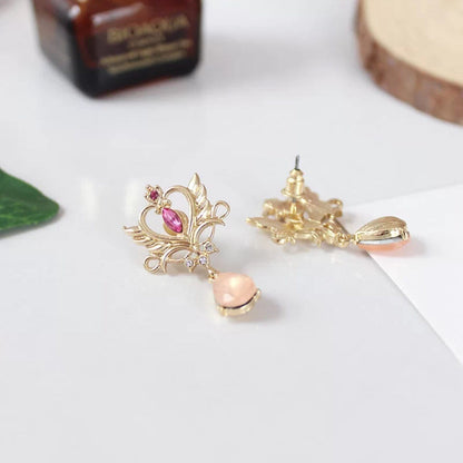 Magic Girl Heat Compact Drop Earrings, Sailor Moon Inspired