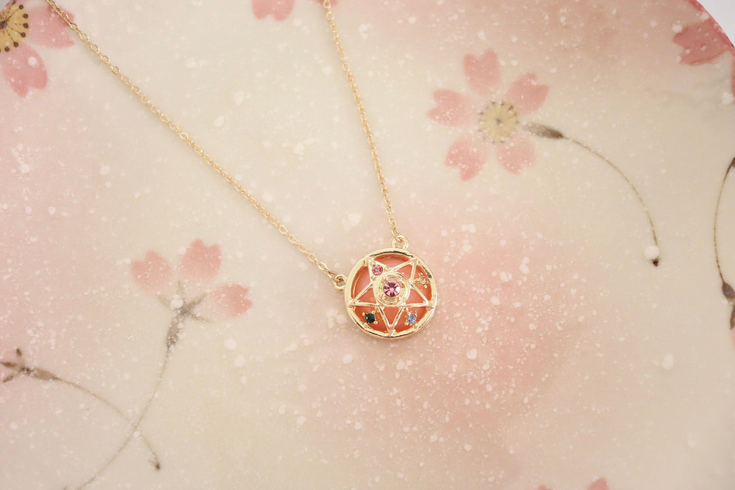 Sailor Moon Inspired Star Compact Necklace