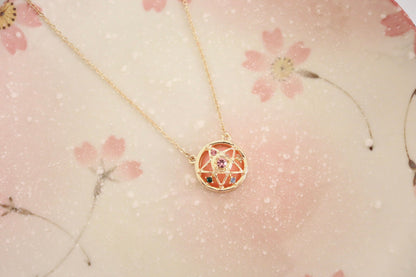 Sailor Moon Inspired Star Compact Necklace