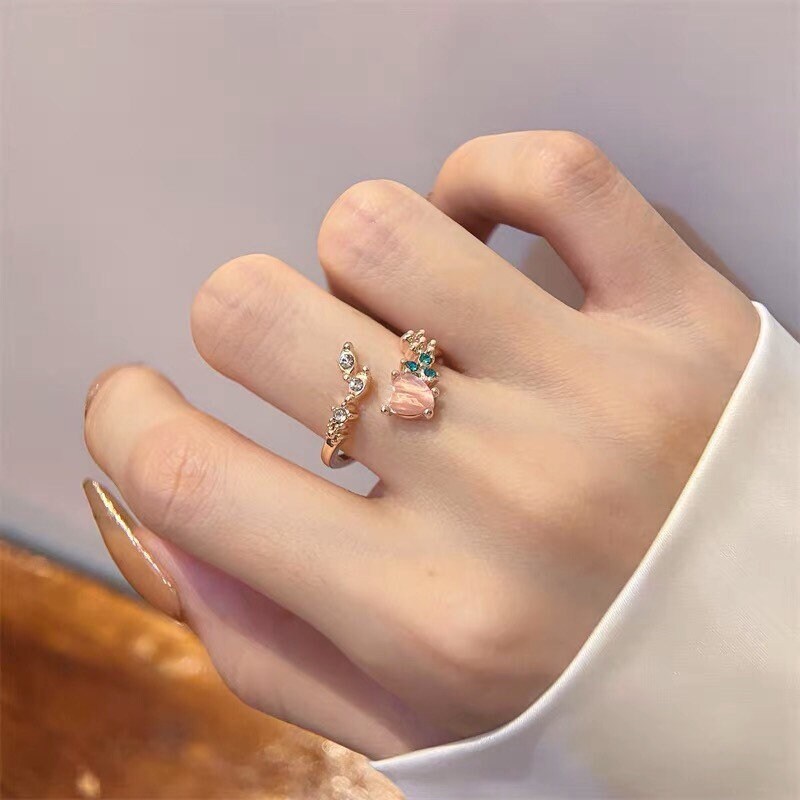 Rose Gold Princess Ring Collections